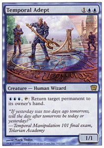 Temporal Adept⁣ - Ninth Edition⁣ (Rare)⁣ [102]