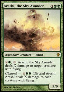 Arashi, the Sky Asunder⁣ - Saviors of Kamigawa⁣ (Rare)⁣ [121]