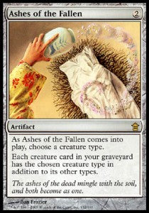 Ashes of the Fallen⁣ - Saviors of Kamigawa⁣ (Rare)⁣ [152]