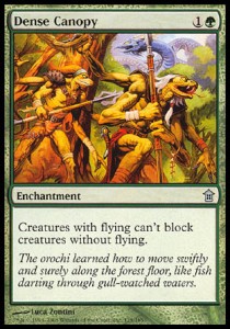 Dense Canopy⁣ - Saviors of Kamigawa⁣ (Uncommon)⁣ [125]