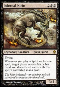 Infernal Kirin⁣ - Saviors of Kamigawa⁣ (Rare)⁣ [72]