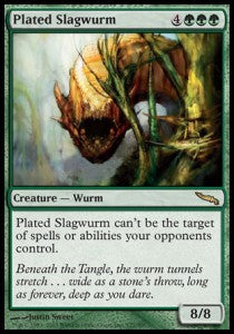 Plated Slagwurm⁣ - Mirrodin⁣ (Rare)⁣ [127]