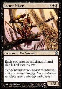 Locust Miser⁣ - Saviors of Kamigawa⁣ (Uncommon)⁣ [80]