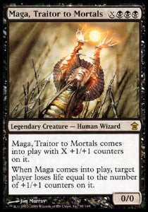 Maga, Traitor to Mortals⁣ - Saviors of Kamigawa⁣ (Rare)⁣ [81]