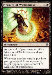 Measure of Wickedness⁣ - Saviors of Kamigawa⁣ (Uncommon)⁣ [82]