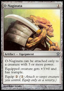 O-Naginata⁣ - Saviors of Kamigawa⁣ (Uncommon)⁣ [157]
