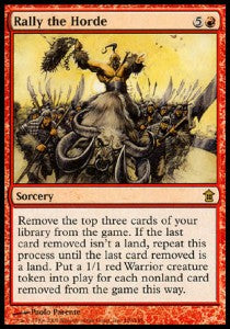 Rally the Horde⁣ - Saviors of Kamigawa⁣ (Rare)⁣ [110]