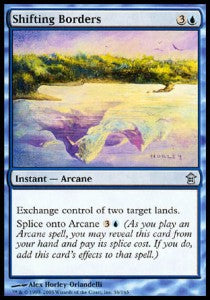 Shifting Borders⁣ - Saviors of Kamigawa⁣ (Uncommon)⁣ [56]