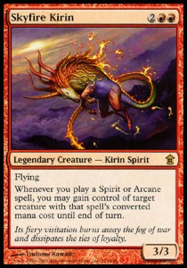 Skyfire Kirin⁣ - Saviors of Kamigawa⁣ (Rare)⁣ [113]
