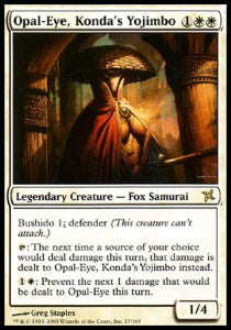 Opal-Eye, Konda's Yojimbo⁣ - Betrayers of Kamigawa⁣ (Rare)⁣ [17]