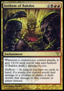 Anthem of Rakdos⁣ - Dissension⁣ (Rare)⁣ [102]