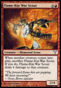Flame-Kin War Scout⁣ - Dissension⁣ (Uncommon)⁣ [61]