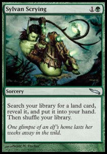 Sylvan Scrying⁣ - Mirrodin⁣ (Uncommon)⁣ [130]