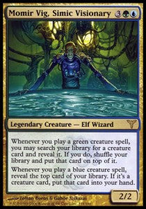 Momir Vig, Simic Visionary⁣ - Dissension⁣ (Rare)⁣ [118]