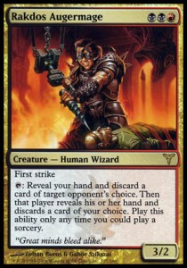 Rakdos Augermage⁣ - Dissension⁣ (Rare)⁣ [127]