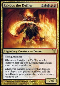 Rakdos the Defiler⁣ - Dissension⁣ (Rare)⁣ [129]