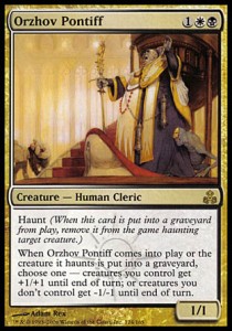 Orzhov Pontiff⁣ - Guildpact⁣ (Rare)⁣ [124]