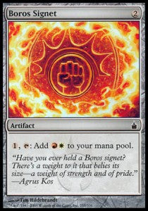 Boros Signet⁣ - Ravnica: City of Guilds⁣ (Common)⁣ [255]