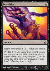 Darkblast⁣ - Ravnica: City of Guilds⁣ (Uncommon)⁣ [82]