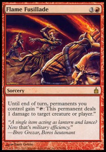 Flame Fusillade⁣ - Ravnica: City of Guilds⁣ (Rare)⁣ [123]