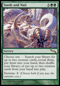 Tooth and Nail⁣ - Mirrodin⁣ (Rare)⁣ [134]