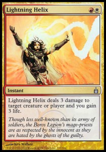 Lightning Helix⁣ - Ravnica: City of Guilds⁣ (Uncommon)⁣ [213]