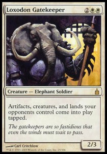 Loxodon Gatekeeper⁣ - Ravnica: City of Guilds⁣ (Rare)⁣ [25]