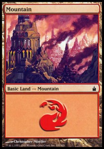Mountain (V.2)⁣ - Ravnica: City of Guilds⁣ (Land)⁣ [300]