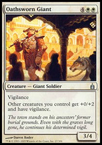 Oathsworn Giant⁣ - Ravnica: City of Guilds⁣ (Uncommon)⁣ [27]