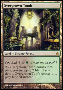 Overgrown Tomb⁣ - Ravnica: City of Guilds⁣ (Rare)⁣ [279]