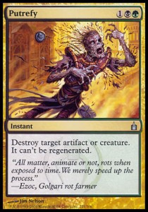 Putrefy⁣ - Ravnica: City of Guilds⁣ (Uncommon)⁣ [221]