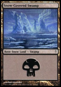 Snow-Covered Swamp⁣ - Coldsnap⁣ (Land)⁣ [153]