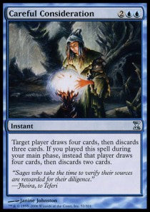Careful Consideration⁣ - Time Spiral⁣ (Uncommon)⁣ [52]