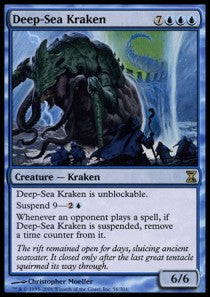 Deep-Sea Kraken⁣ - Time Spiral⁣ (Rare)⁣ [56]