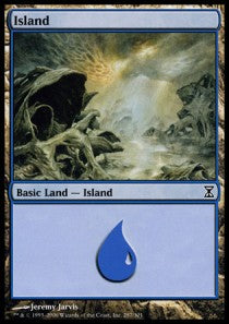 Island (V.2)⁣ - Time Spiral⁣ (Land)⁣ [287]