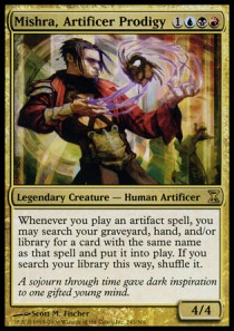 Mishra, Artificer Prodigy⁣ - Time Spiral⁣ (Rare)⁣ [243]