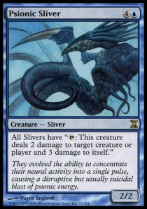 Psionic Sliver⁣ - Time Spiral⁣ (Rare)⁣ [72]