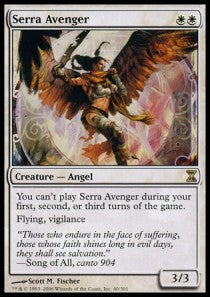 Serra Avenger⁣ - Time Spiral⁣ (Rare)⁣ [40]