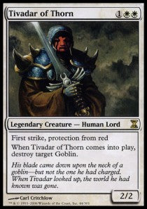 Tivadar of Thorn⁣ - Time Spiral⁣ (Rare)⁣ [44]