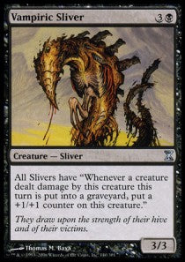 Vampiric Sliver⁣ - Time Spiral⁣ (Uncommon)⁣ [140]