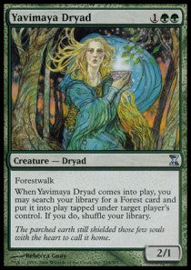Yavimaya Dryad⁣ - Time Spiral⁣ (Uncommon)⁣ [235]