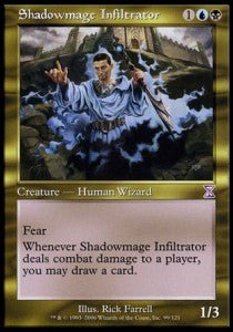 Shadowmage Infiltrator⁣ - Time Spiral⁣ (Time Shifted)