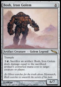 Bosh, Iron Golem⁣ - Mirrodin⁣ (Rare)⁣ [147]