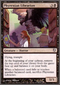 Phyrexian Librarian⁣ - Unhinged⁣ (Uncommon)⁣ [62]