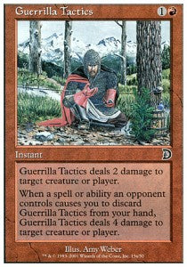 Guerrilla Tactics (V.1)⁣ - Deckmasters⁣ (Common)⁣ [15]