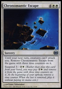 Chronomantic Escape⁣ - Future Sight⁣ (Uncommon)⁣ [4]