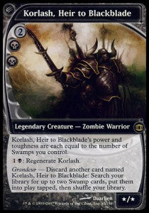 Korlash, Heir to Blackblade⁣ - Future Sight⁣ (Rare)⁣ [87]