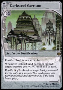 Darksteel Garrison⁣ - Future Sight⁣ (Rare)⁣ [167]