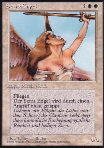 Serra Angel⁣ - Foreign Black Bordered⁣ (Uncommon)⁣ [224]