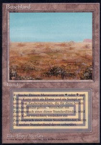 Scrubland⁣ - Foreign Black Bordered⁣ (Rare)⁣ [298]